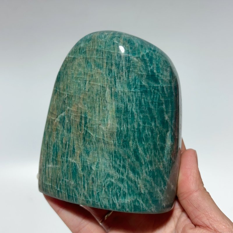 9 Pieces Deep Blue Amazonite Free Form -Wholesale Crystals