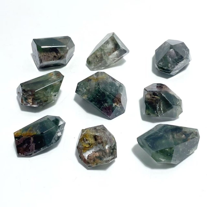 9 Pieces Garden Quartz Free Form 4 - Wholesale Crystals