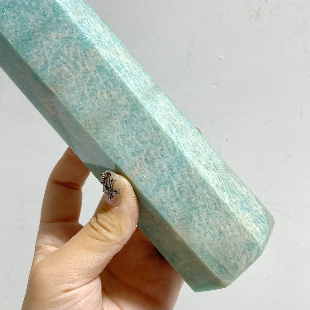 5 Pieces Large Amazonite Tower Points