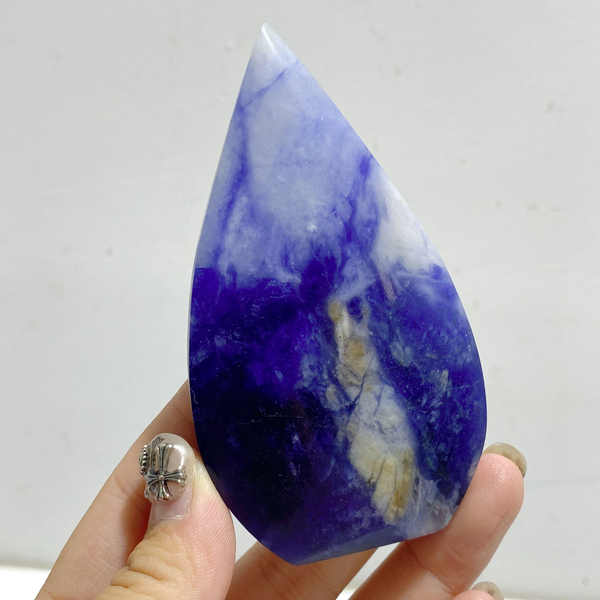 Light Color Blue Sodalite Arrow Head Shape Wholesale