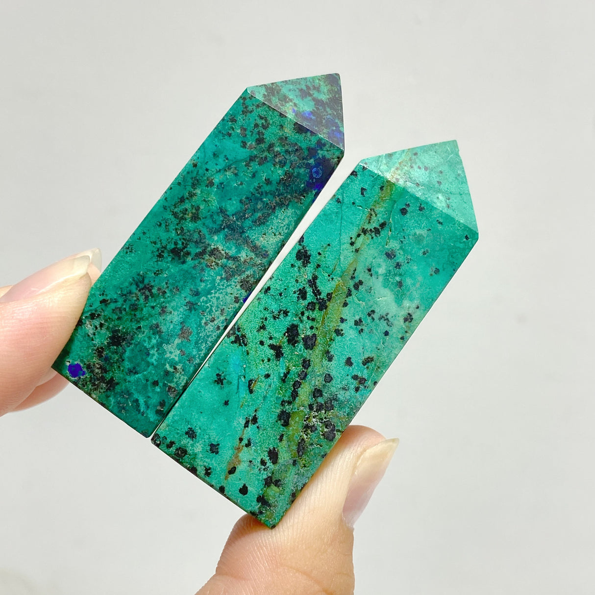 4-6cm Chrysocolla Tower Wholesale