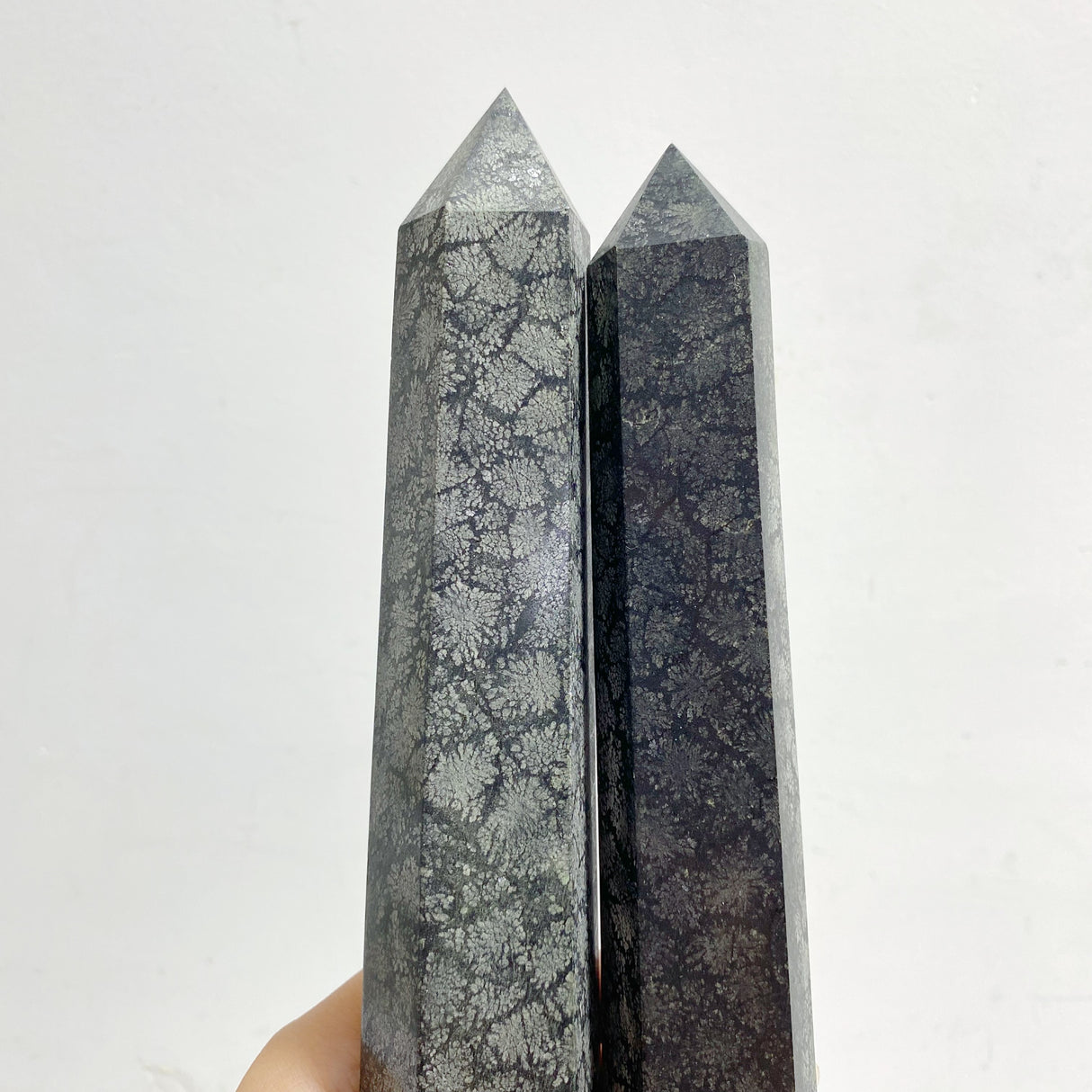 7 Pieces Tall Snowflake Stone Point