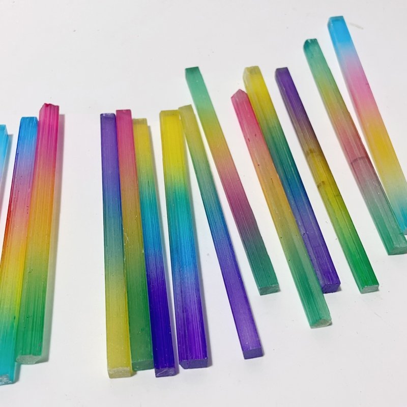 Aura Rectangle Raw Selenite Thin Sticks Wholesale - Wholesale Crystals