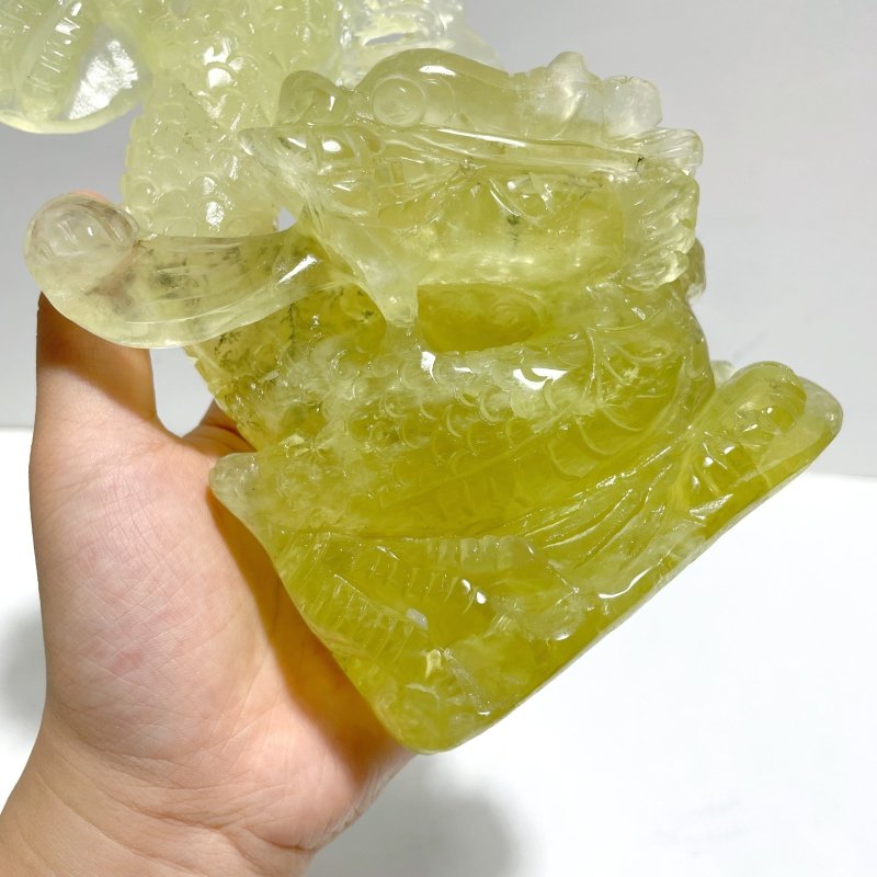 Beautiful Citrine Dragon Carving - Wholesale Crystals