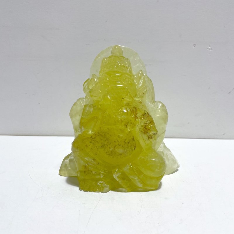 Beautiful Citrine Ganesha Carving - Wholesale Crystals