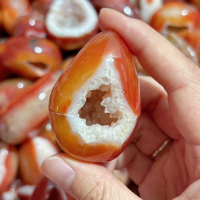 Beautiful Geode Druzy Carnelian Wholesale - Wholesale Crystals