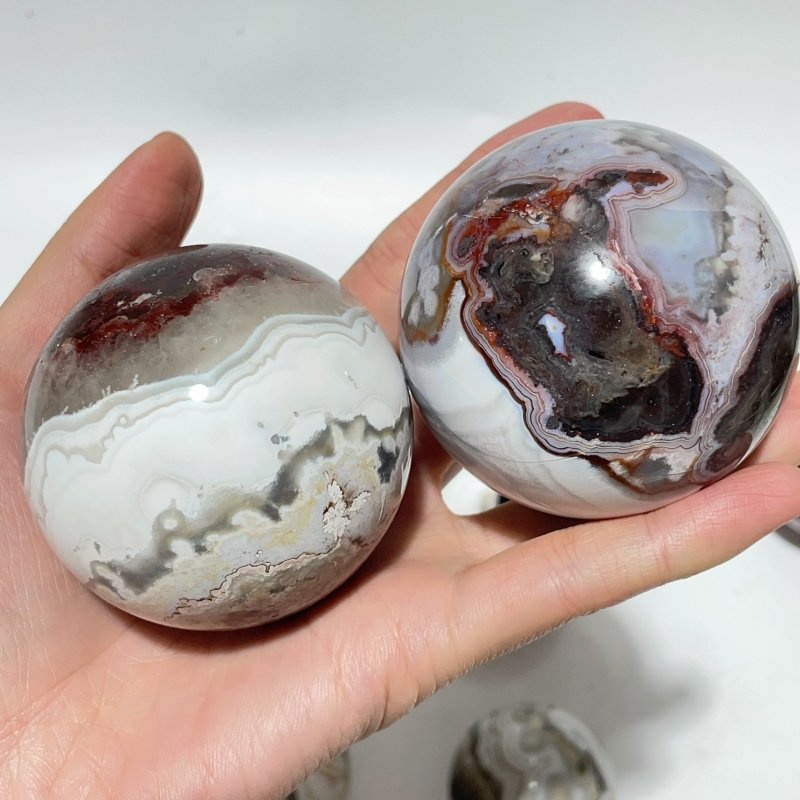 Beautiful Morocco Agate Spheres Wholesale -Wholesale Crystals