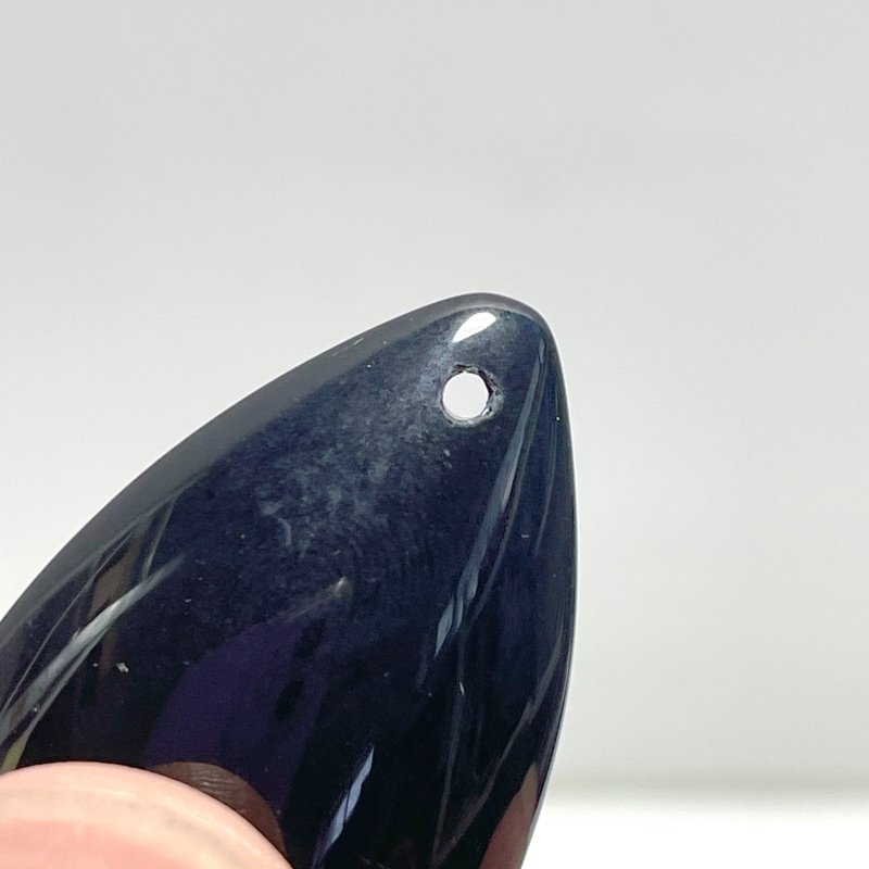 Black Obsidian Teardrop Accessory Pendant DIY Wholesale - Wholesale Crystals