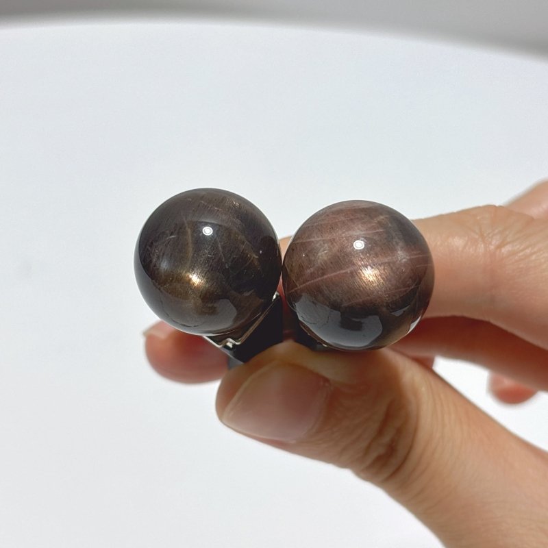 Black Sunstone Sphere Mesh Spark Car Air Vent Clips Wholesale - Wholesale Crystals