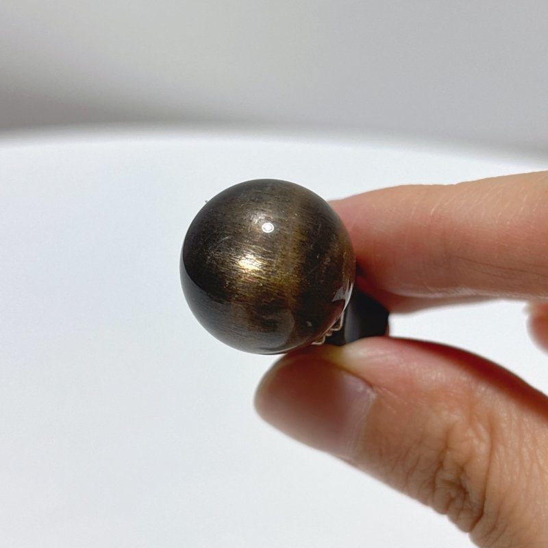 Black Sunstone Sphere Mesh Spark Car Air Vent Clips Wholesale - Wholesale Crystals