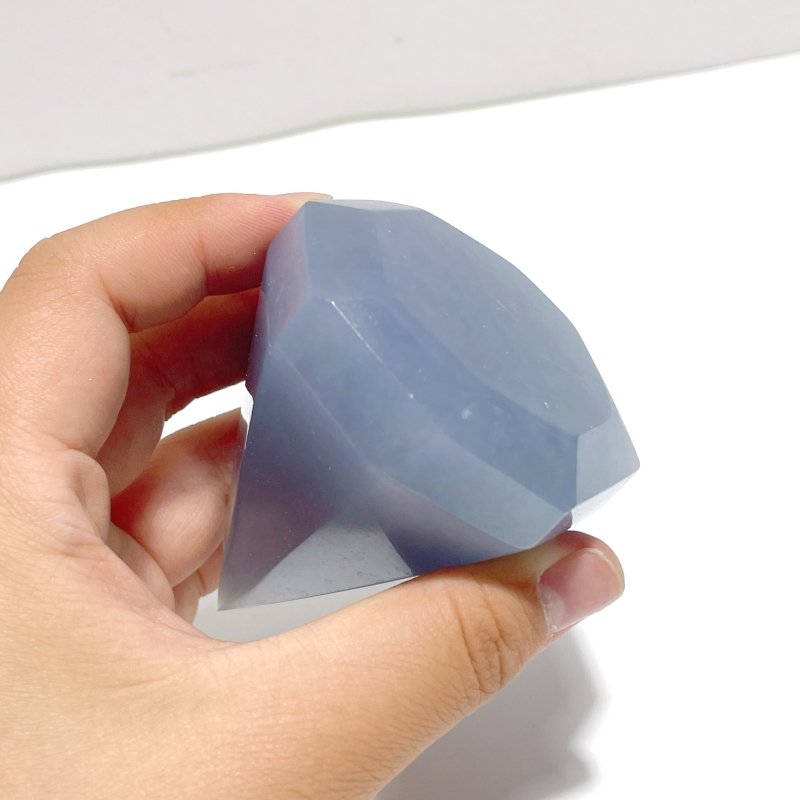 Blue Angelite Diamond Shape Wholesale - Wholesale Crystals