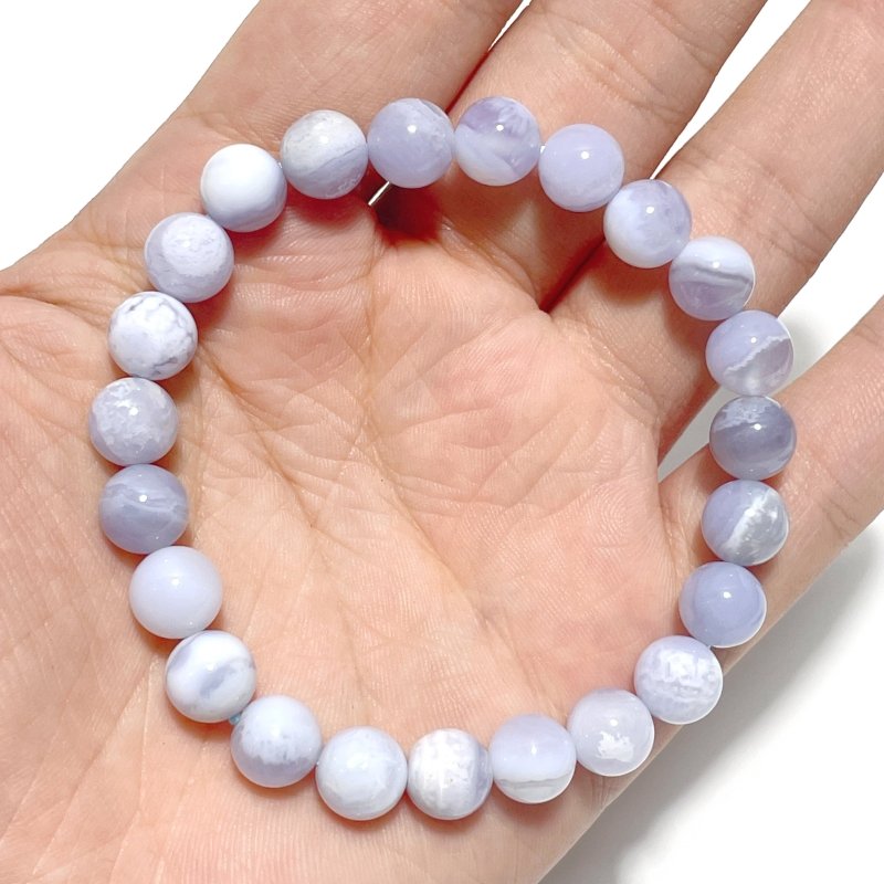 Blue Lace Agate Bracelet Crystal Wholesale - Wholesale Crystals