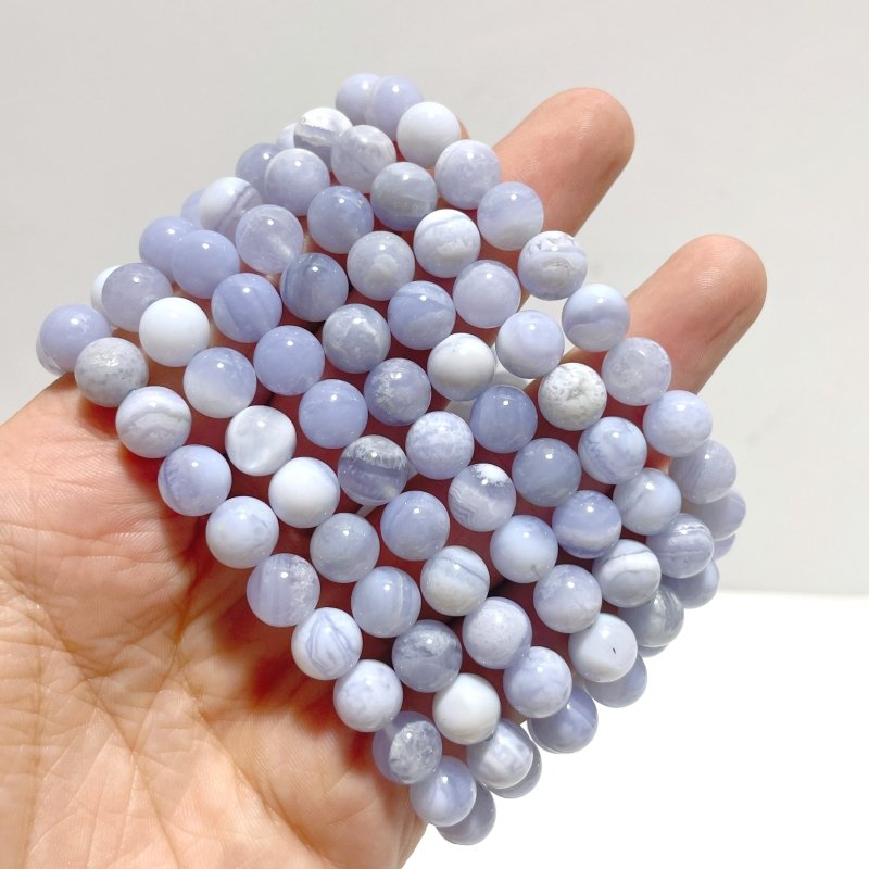 Blue Lace Agate Bracelet Crystal Wholesale - Wholesale Crystals