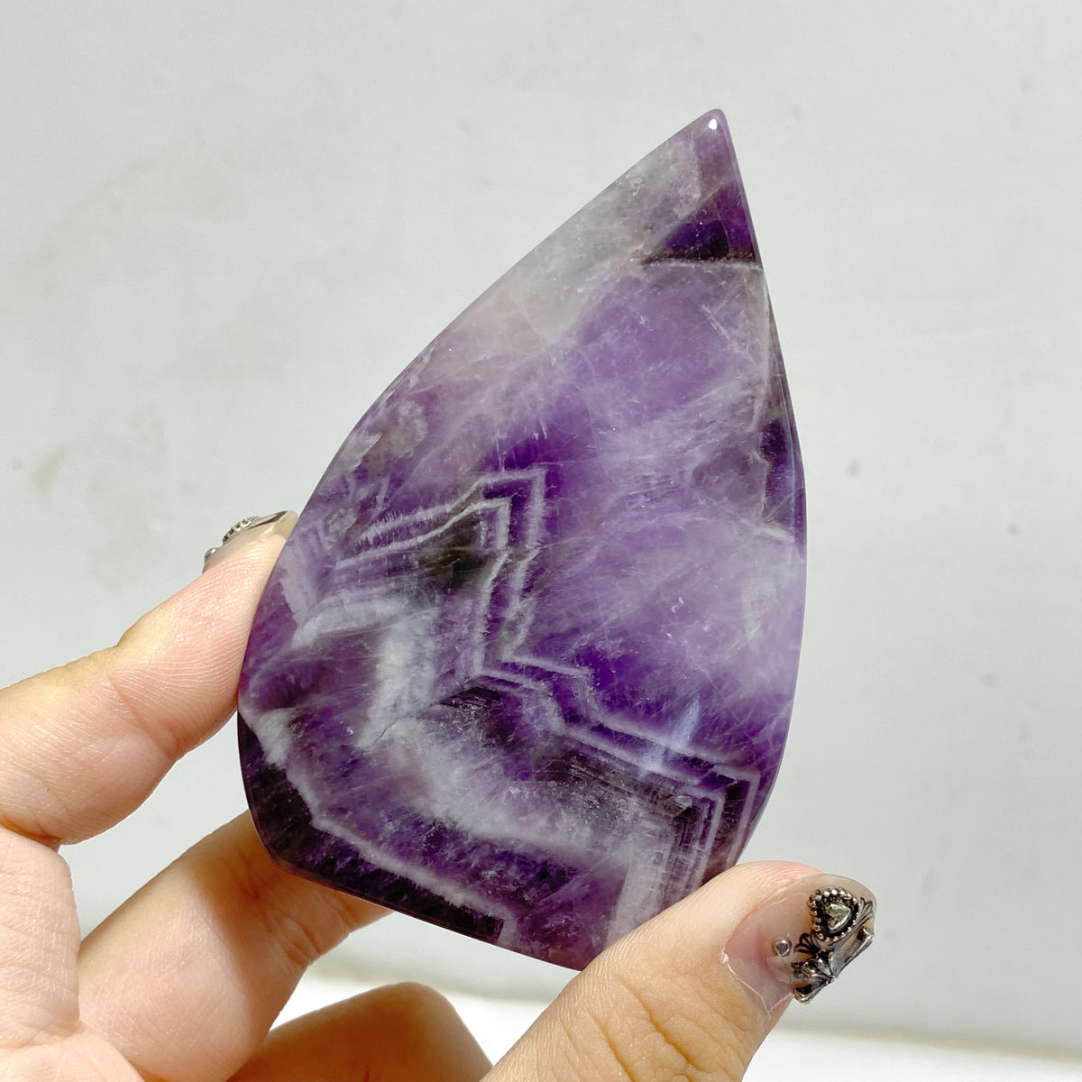 Chevron Amethyst Arrow Head Shape Wholesale