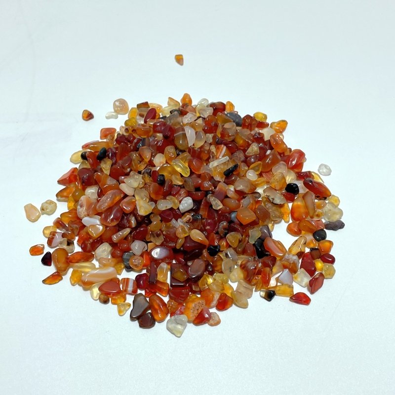 Carnelian Gravel Chips Wholesale - Wholesale Crystals