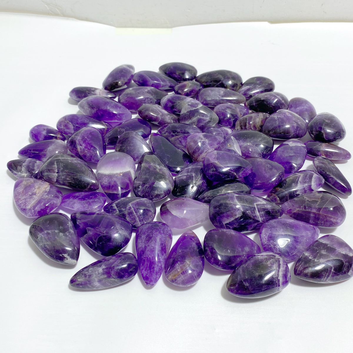 Chevron Amethyst Waterdrop Shape Wholesale
