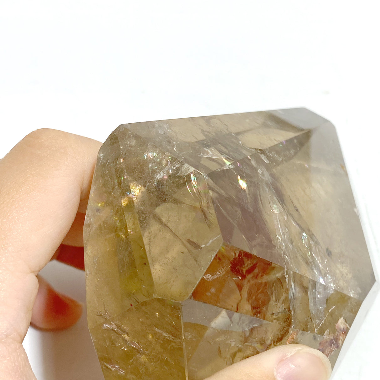 2 Pieces Rutile Quartz Crystal Free Form With Stand
