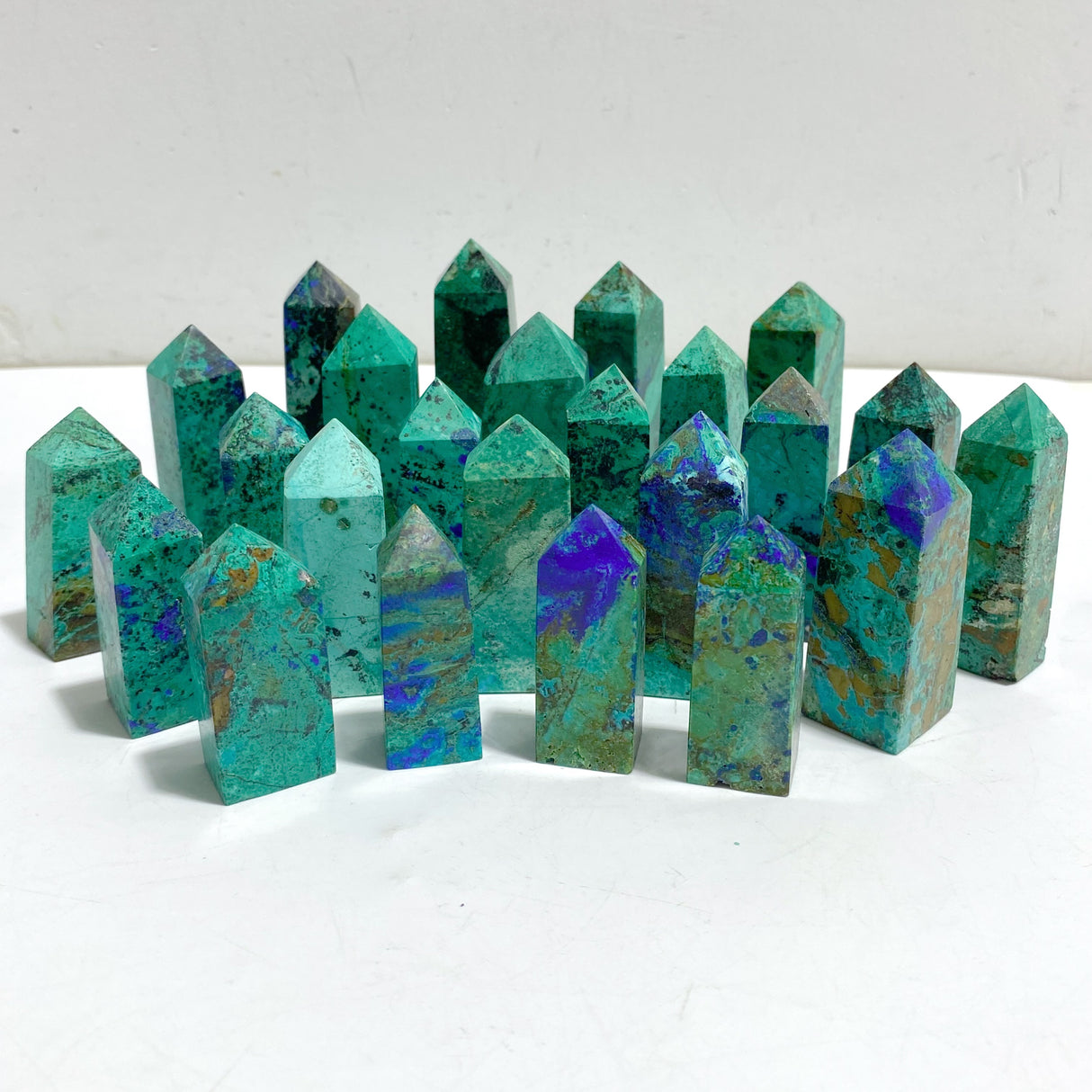 4-6cm Chrysocolla Tower Wholesale