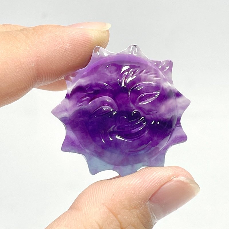 Fluorite Sun Carving Wholesale - Wholesale Crystals