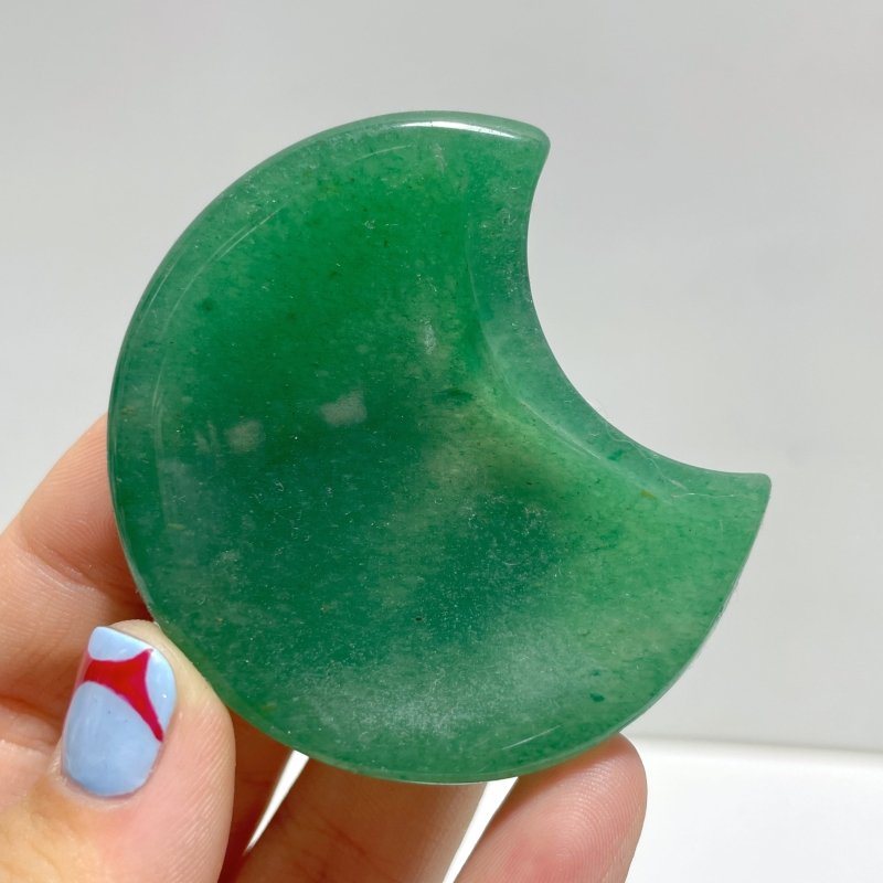 Green Aventurine Heart Moon Bowl Wholesale - Wholesale Crystals