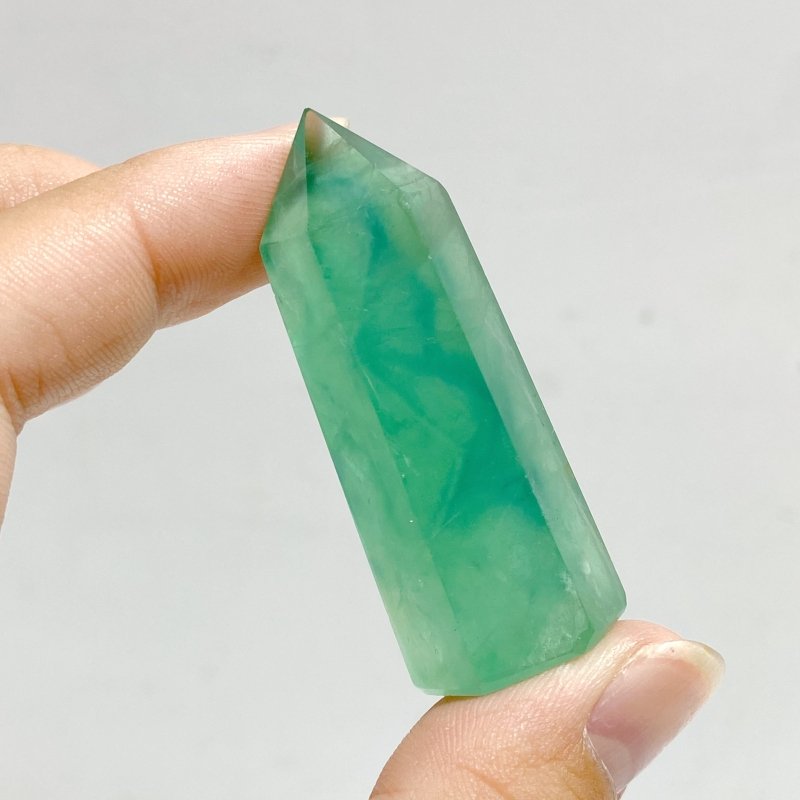 Green Fluorite Point Wholesale -Wholesale Crystals