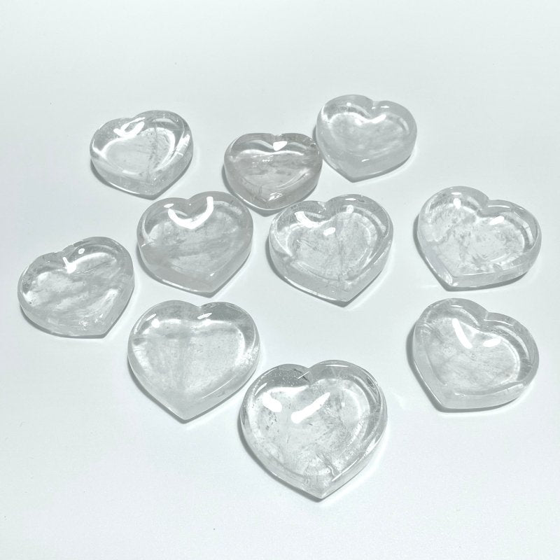High Quality Clear Quartz Heart Shape Bowl Wholesale - Wholesale Crystals