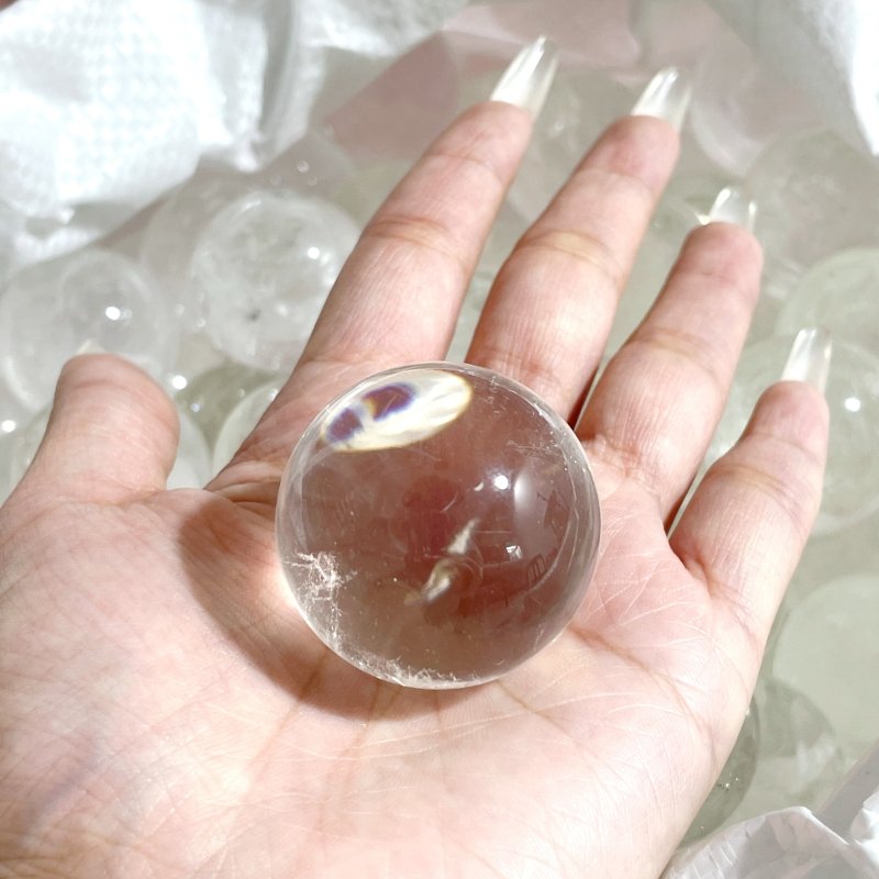 High Quality Natural Clear Quartz Spheres Wholesale - Wholesale Crystals