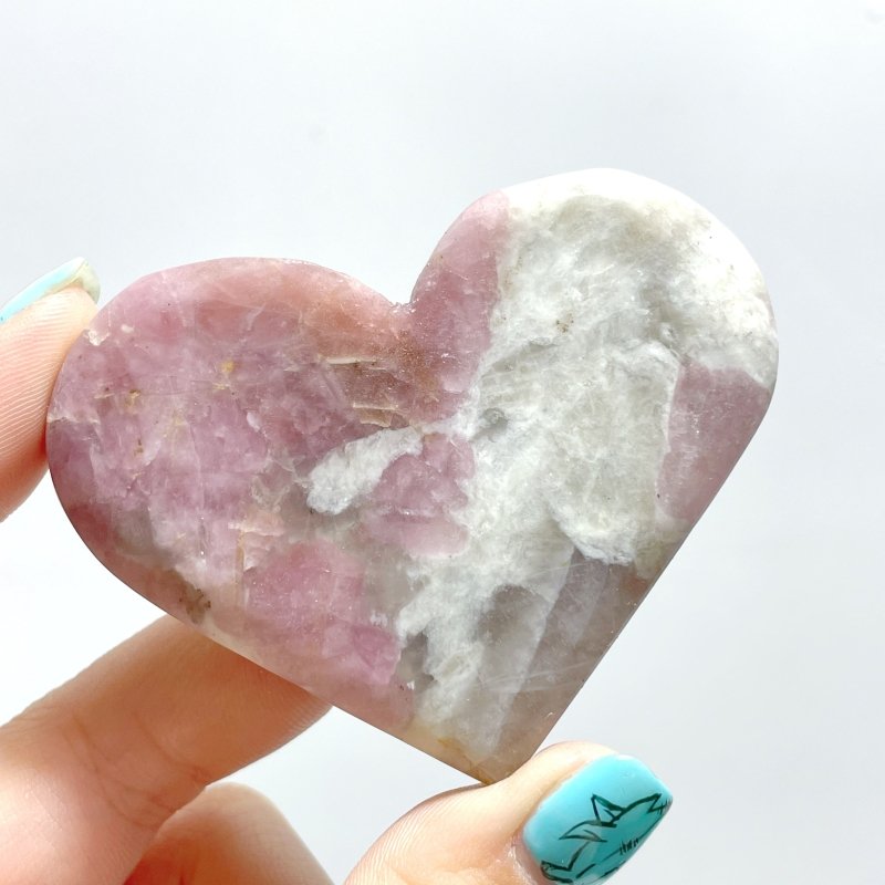 High Quality Red Tourmaline Heart Wholesale - Wholesale Crystals