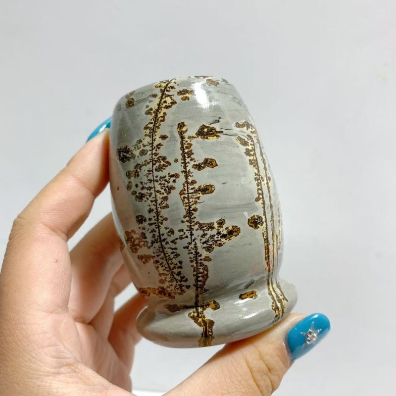 Ink Painting Stone Vase Wholesale Home Decor - Wholesale Crystals