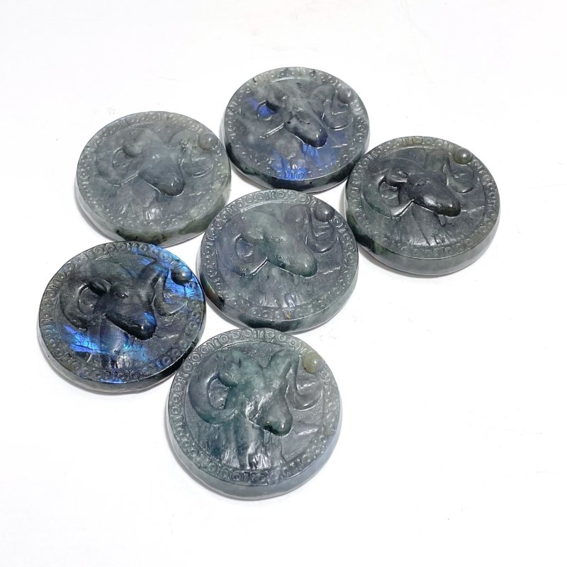 Labradorite Constellation Carving Clearance - Wholesale Crystals