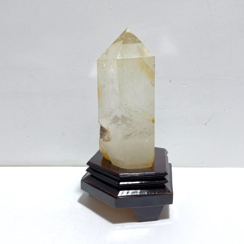 Large Clear Quartz Tower Point With Stand - Wholesale Crystals