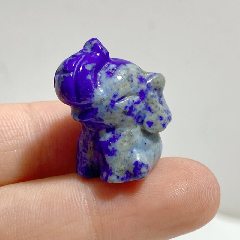 Mookaite Lapis Lazuli Mini Elephant Carving Wholesale -Wholesale Crystals