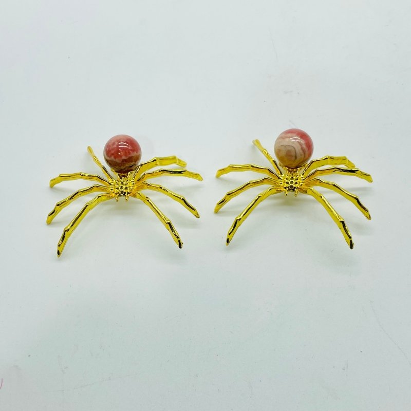 Rhodochrosite Sphere Spider Wholesale -Wholesale Crystals
