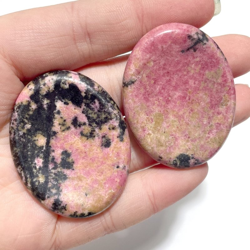 Rhodonite Worry Stone Wholesale - Wholesale Crystals