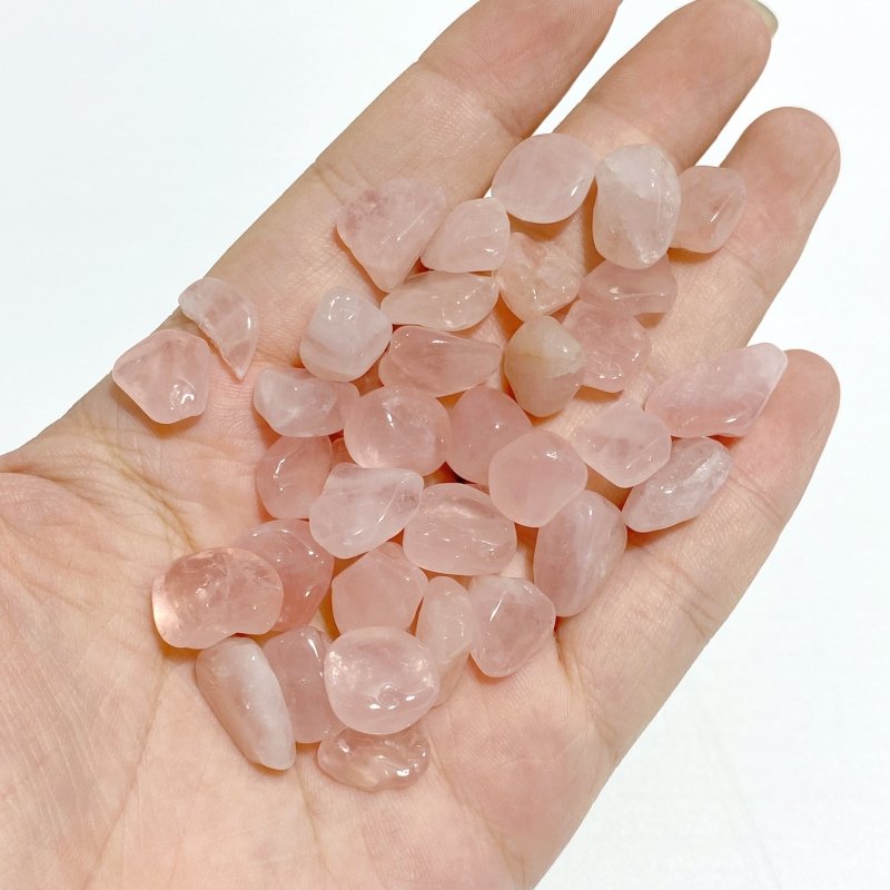 Rose Quartz Crystal Chips Gravel Wholesale -Wholesale Crystals