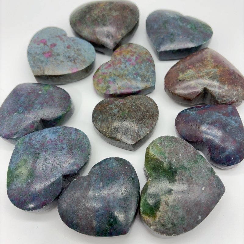 Ruby In Kyanite Stone Heart Wholesale -Wholesale Crystals
