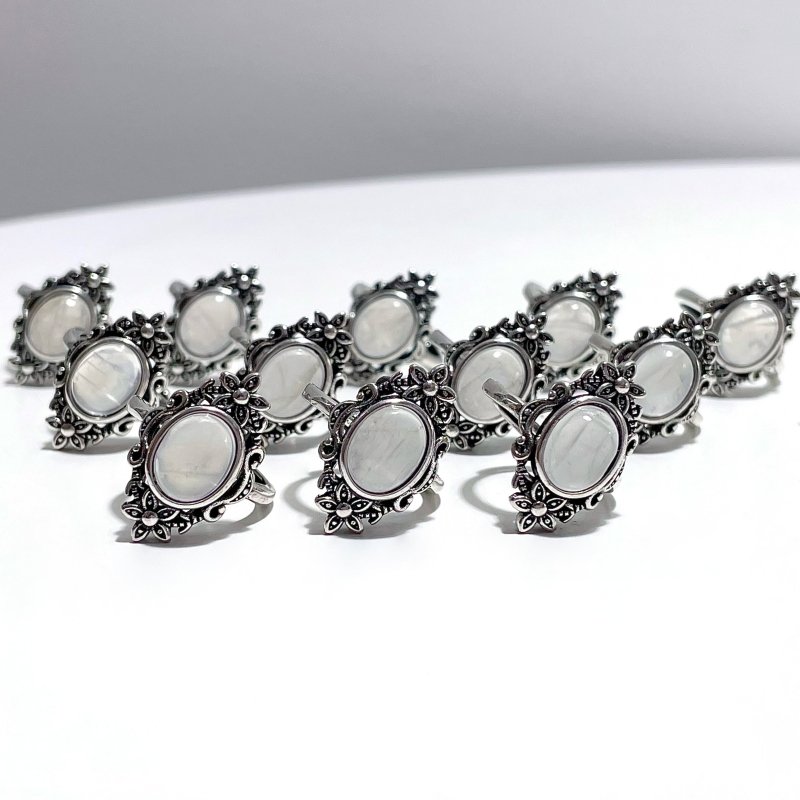 Sri Lanka Blue Moonstone Ring Crystal Wholesale - Wholesale Crystals