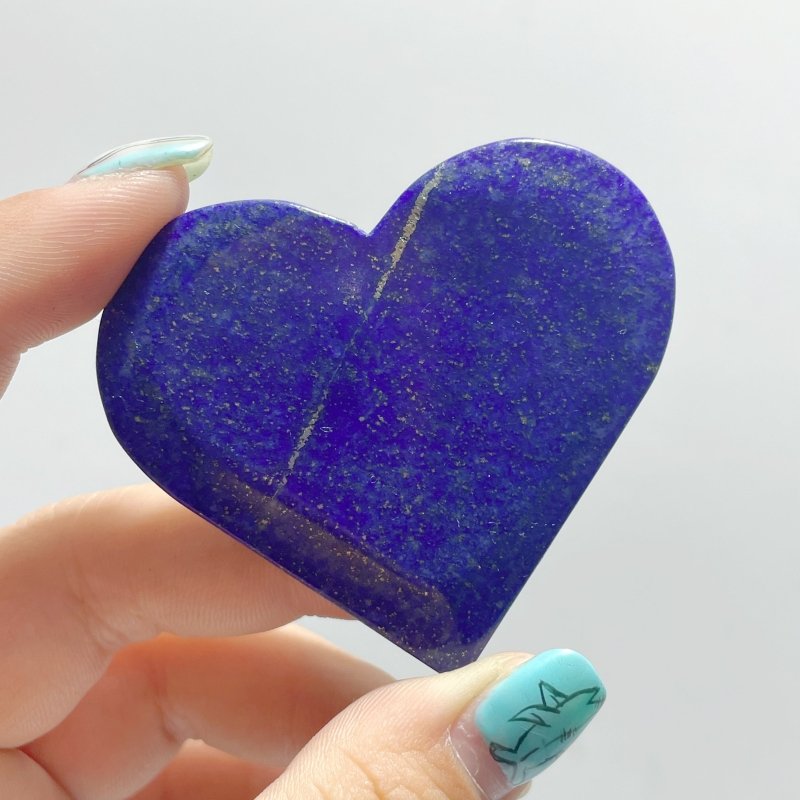 Thin Lapis Lazuli Heart Wholesale - Wholesale Crystals