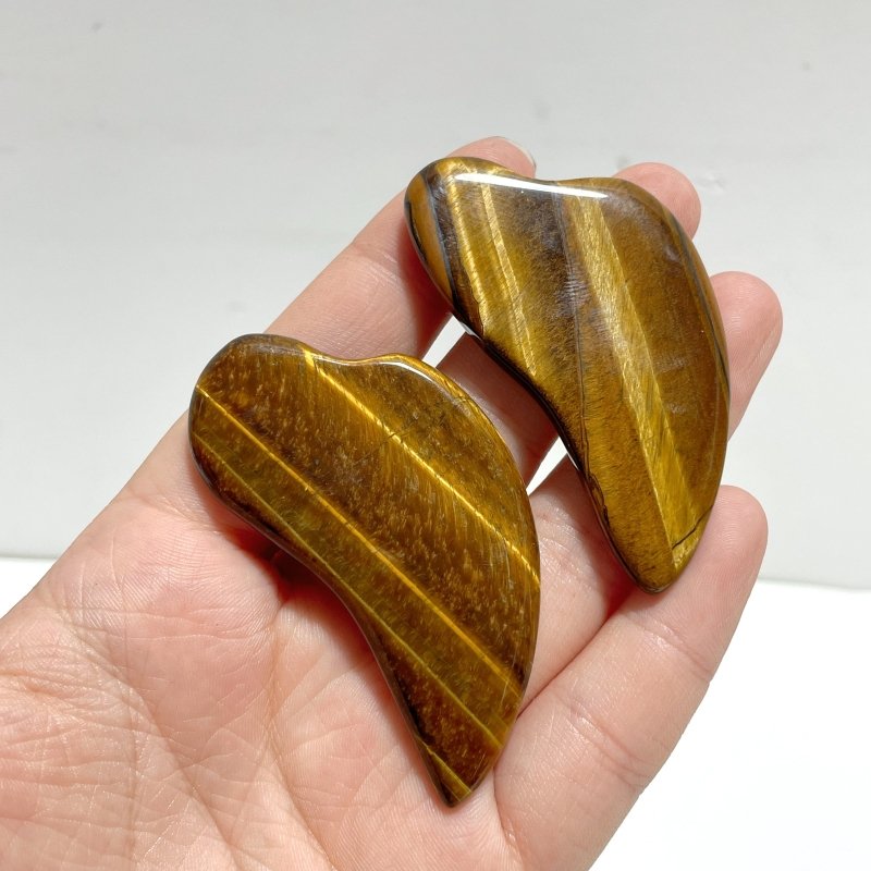 Tiger Eye Gua Sha Facial Tool For SPA Wholesale - Wholesale Crystals