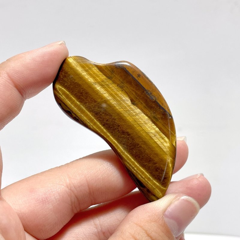Tiger Eye Gua Sha Facial Tool For SPA Wholesale - Wholesale Crystals