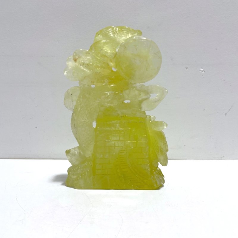 Unique Citrine Dragon Carving - Wholesale Crystals
