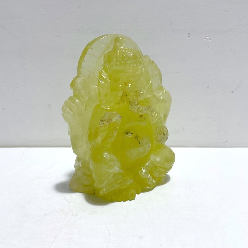 Unique Citrine Ganesha Carving - Wholesale Crystals