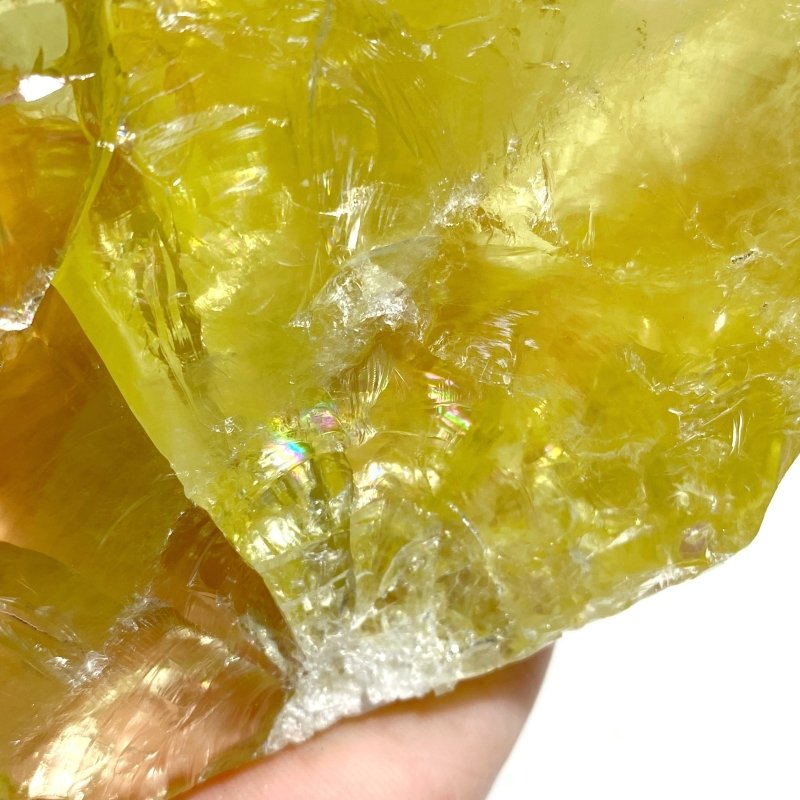 Unique Citrine Raw Stone Specimen With Beautiful Rainbow 6 - Wholesale Crystals