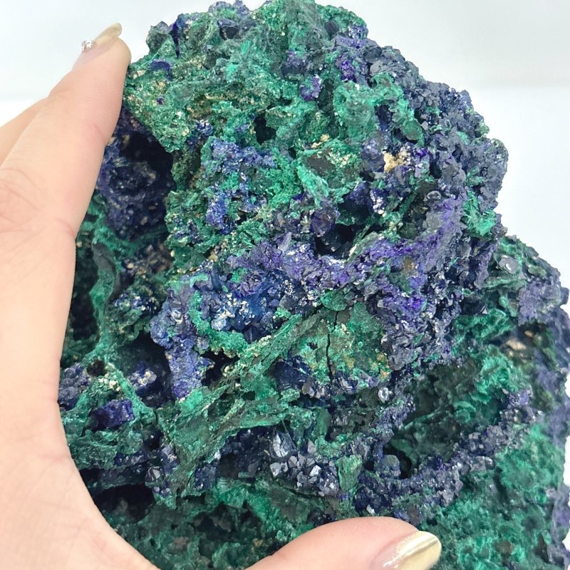 Unique Large Malachite Mixed Azurite Specimen - Wholesale Crystals