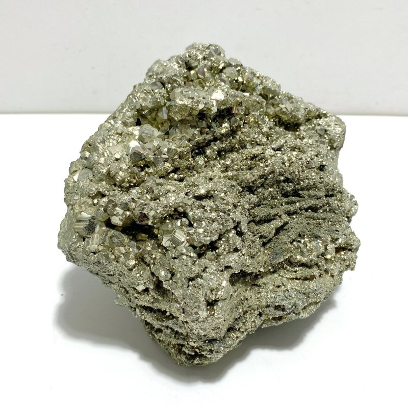 Unique Large Raw Pyrite Stone Mineral Specimen - Wholesale Crystals