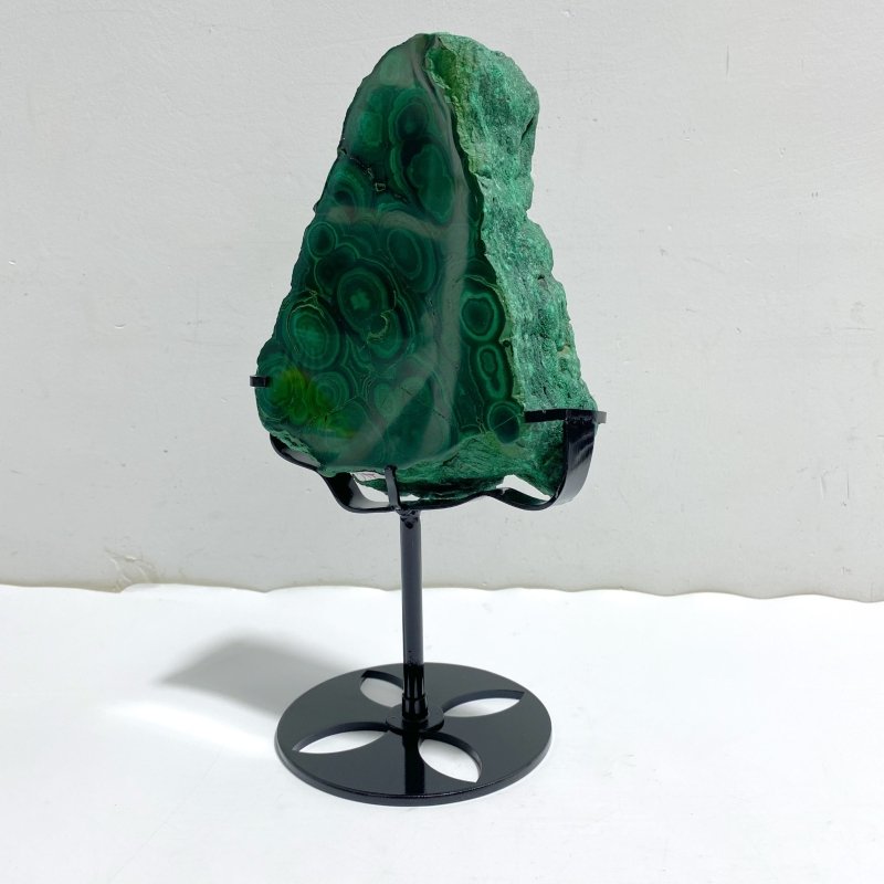 Unique Malachite Specimen With Stand -Wholesale Crystals