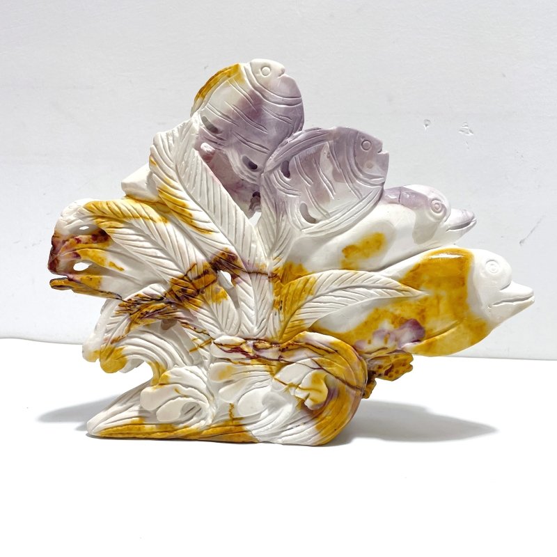 Unique Mookaite Sea Animals Carving - Wholesale Crystals