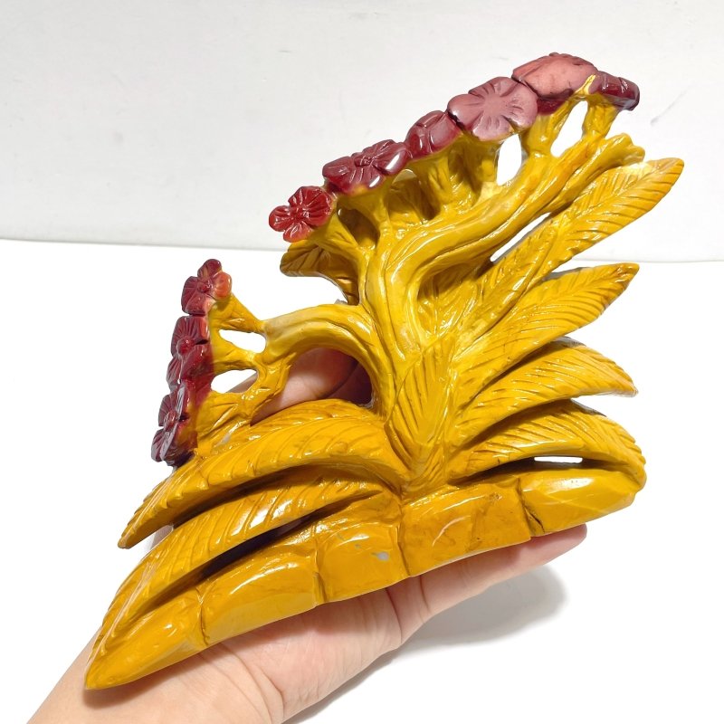 Unique Mookaite Tree Carving - Wholesale Crystals