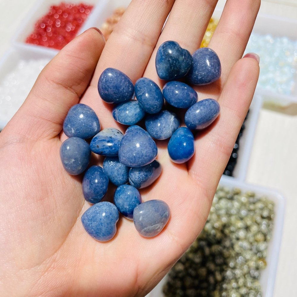 14Types Mini Heart Wholesale Unakite&Obsidian Ocean Jasper -Wholesale Crystals