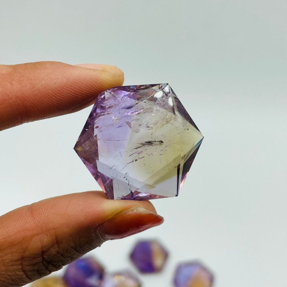 17 Pieces Beautiful High Quality Ametrine Star Of David Crystals -Wholesale Crystals